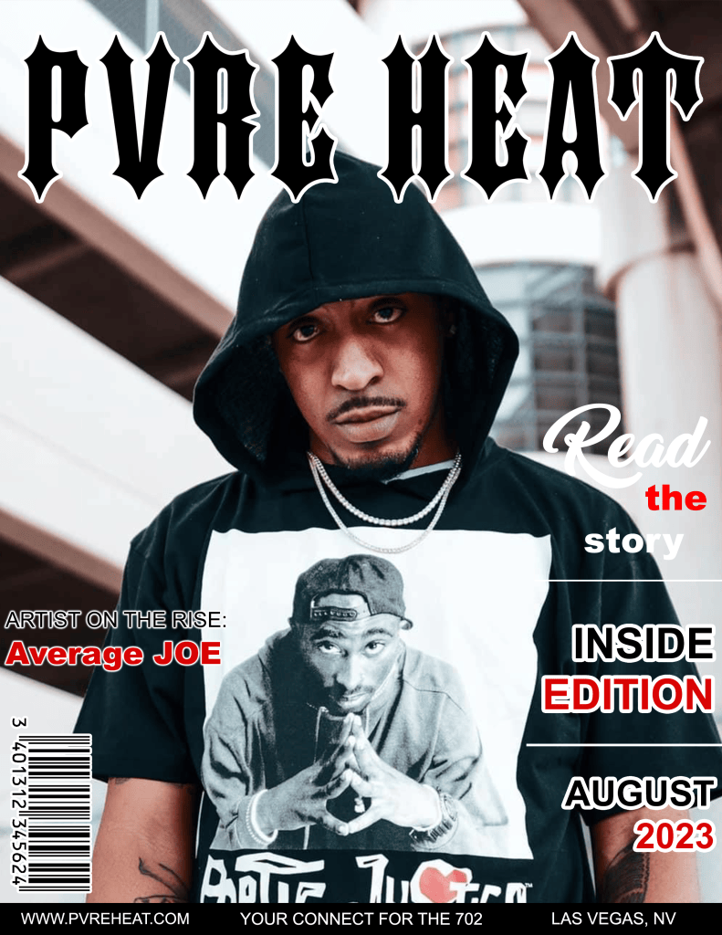 MGM Average JOE - Artist on the Rise - PVRE Heat Magazine